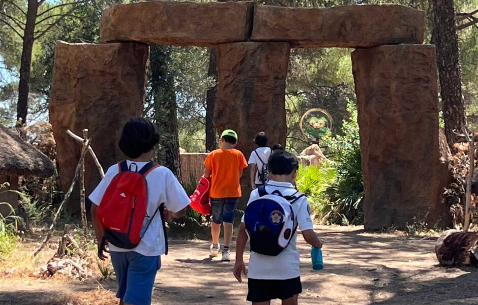 Parque de la prehistoria de posadas en cordoba